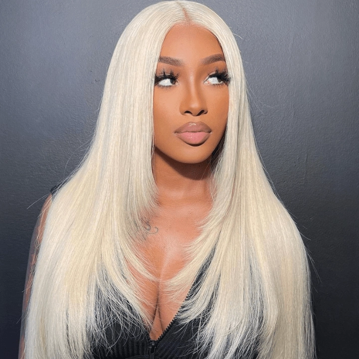 613 Blonde Hair 4x4/13x4 Transparent Layered Straight Wig With Bnags/ No Bangs 6x4.5 HD Butterfly Haircut Human Hair Wigs-Geeta Hair