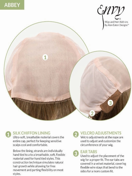 Abbey Wig by Envy | Mono Top | Hand-Tied | EnvyHair