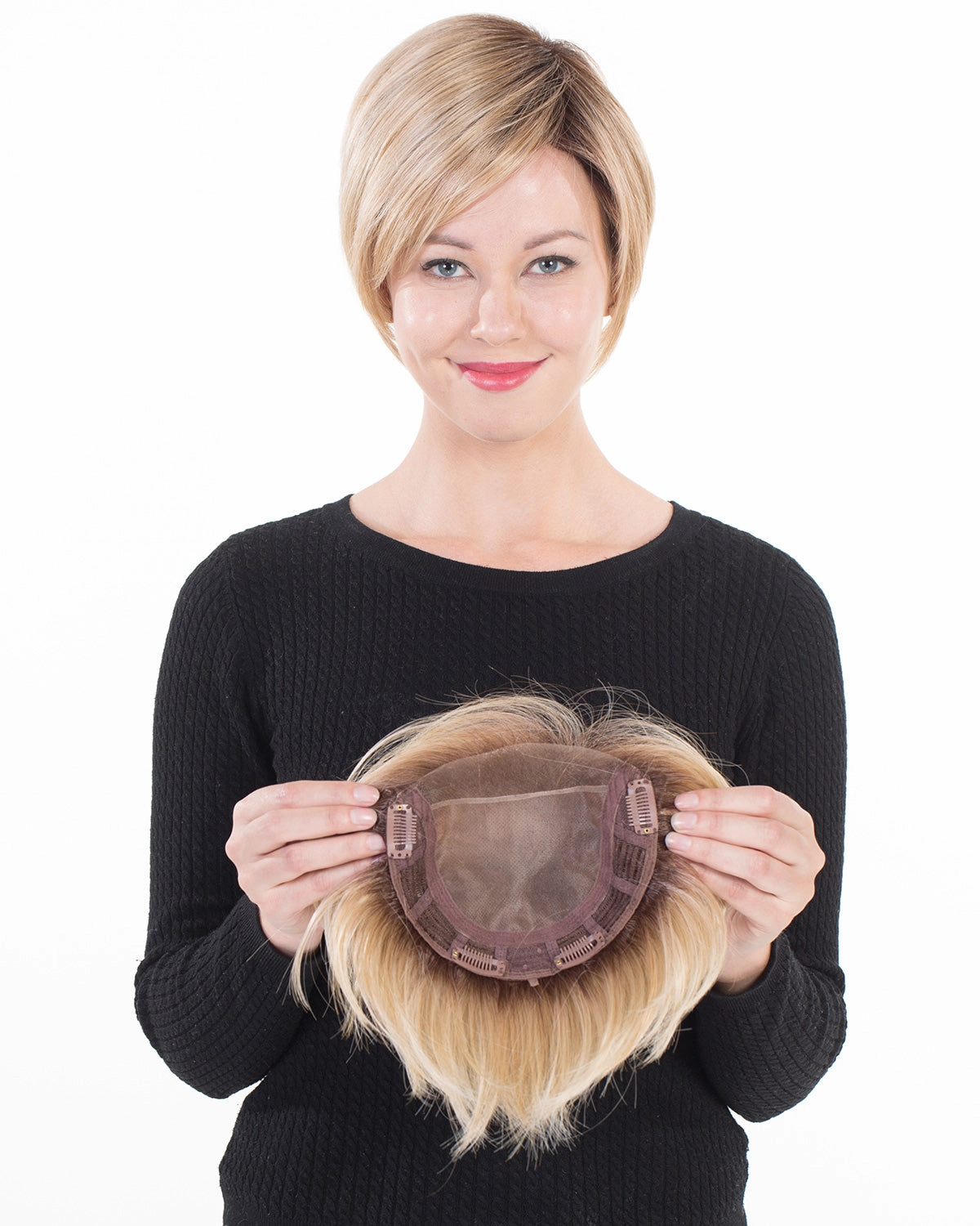 Accessories_Belle Tress_Wigs Lace Front Mono Topper 6 | Synthetic Wiglet by Belle Tress