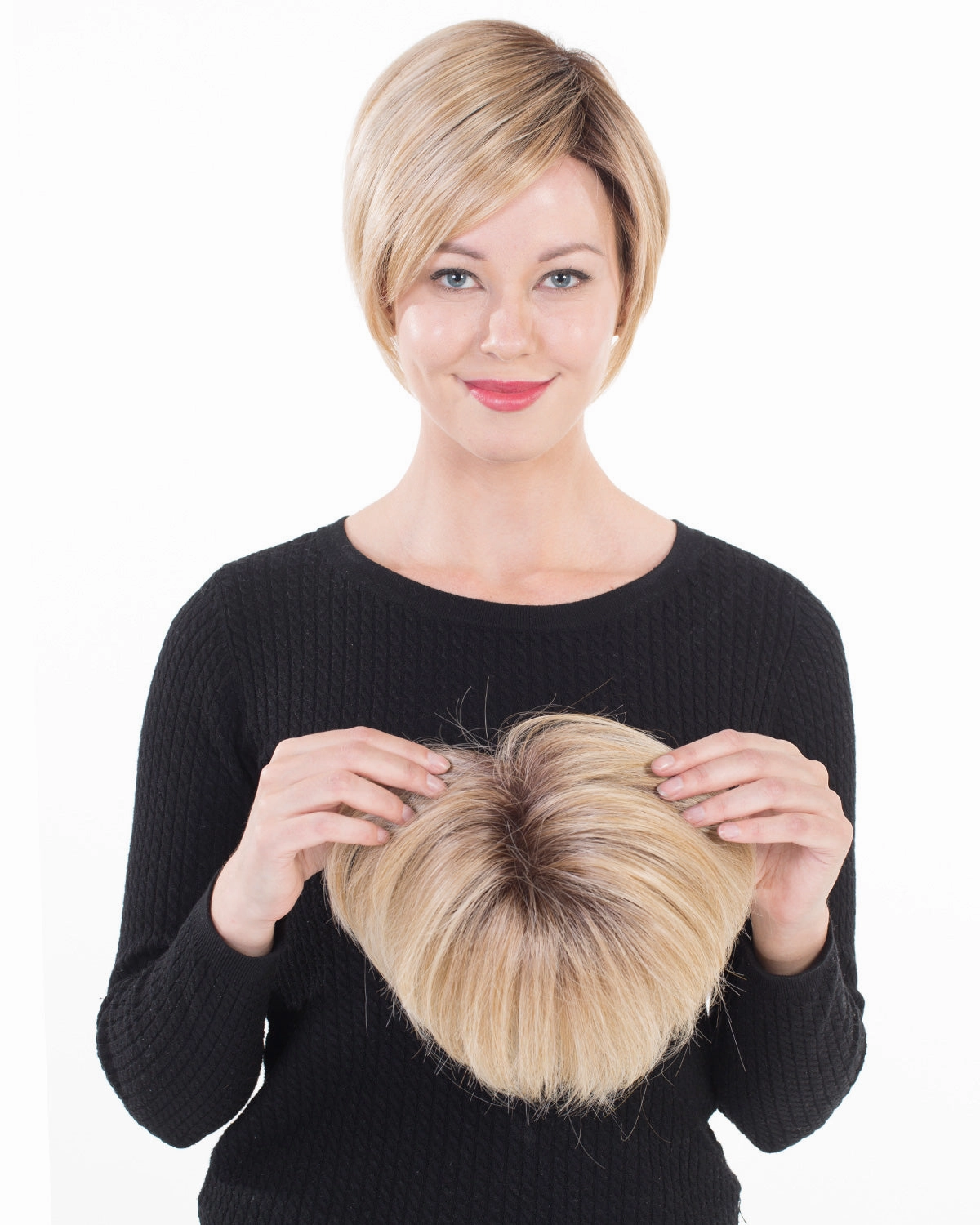Accessories_Belle Tress_Wigs Lace Front Mono Topper 6 | Synthetic Wiglet by Belle Tress