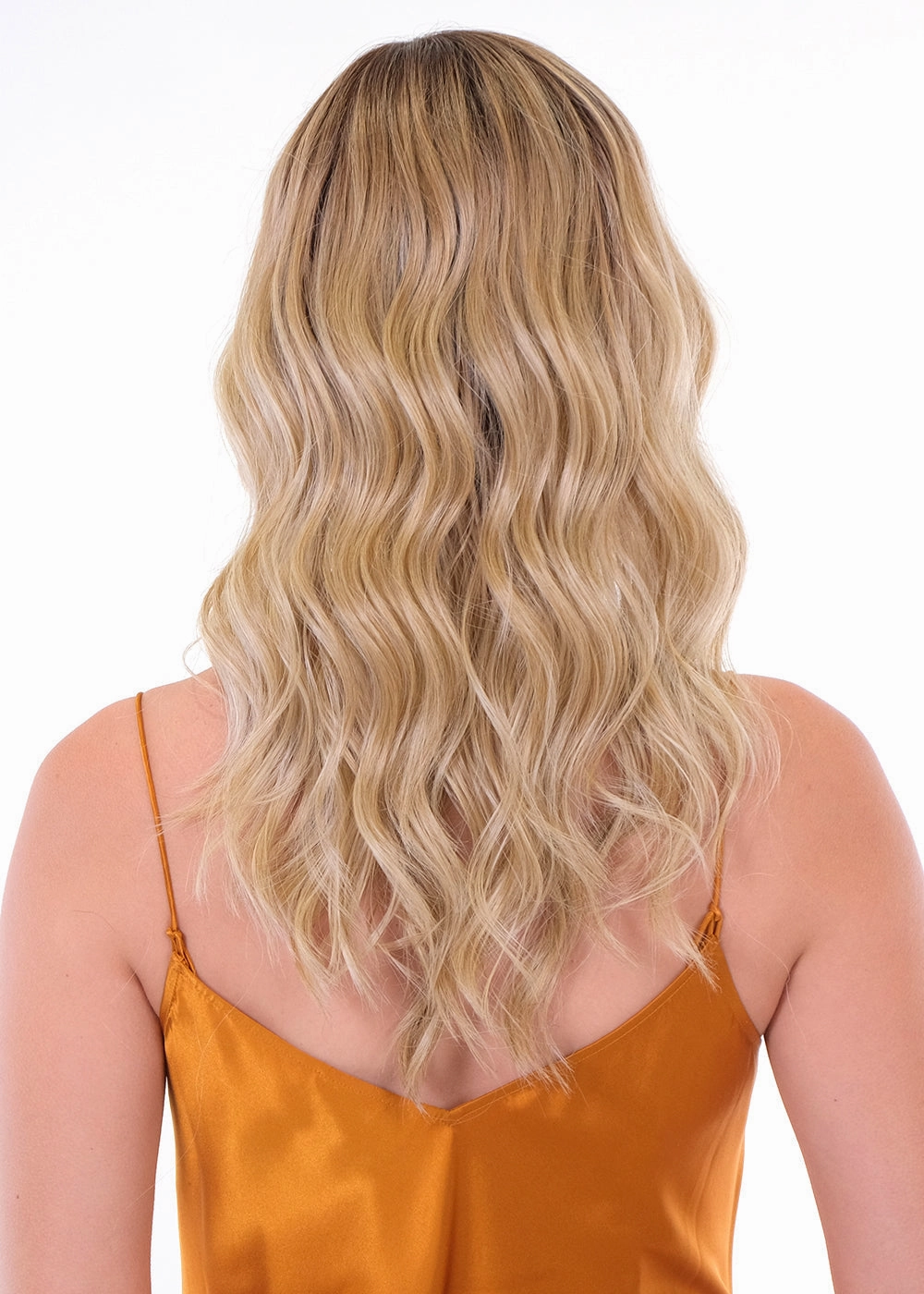 Accessories_Belle Tress_Wigs Premium 100% Handmade Topper Wave 18"