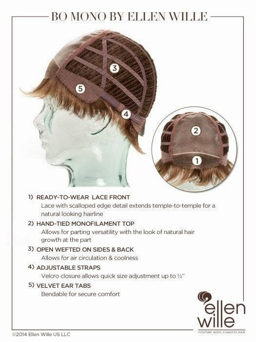 Accessories_Ellen Wille_Wigs Bo Mono Wig by Ellen Wille | Synthetic
