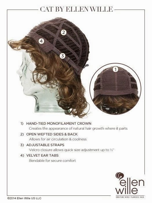 Accessories_Ellen Wille_Wigs Cat Wig by Ellen Wille | Synthetic
