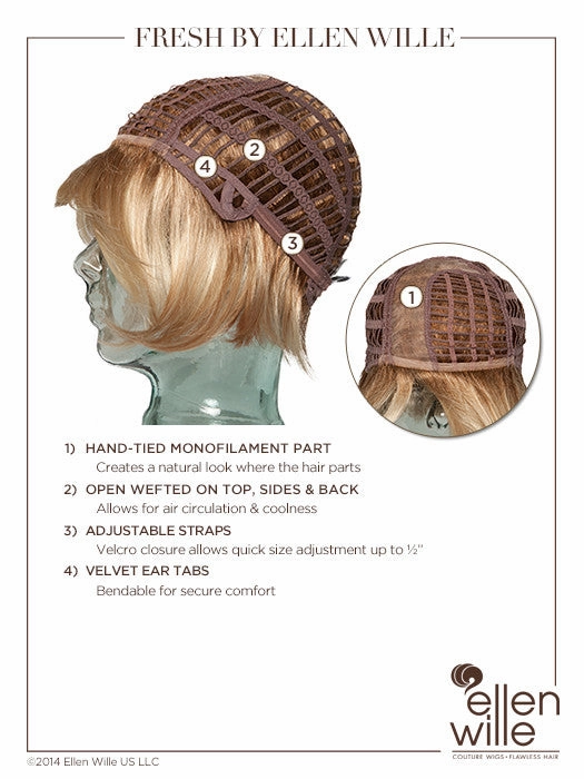 Accessories_Envy_Wigs Fresh Wig by Ellen Wille | Synthetic Hair | Petite/Average Cap