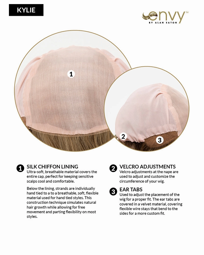 Accessories_Envy_Wigs Kylie | Monofilament Human Hair Blend Wig by Envy