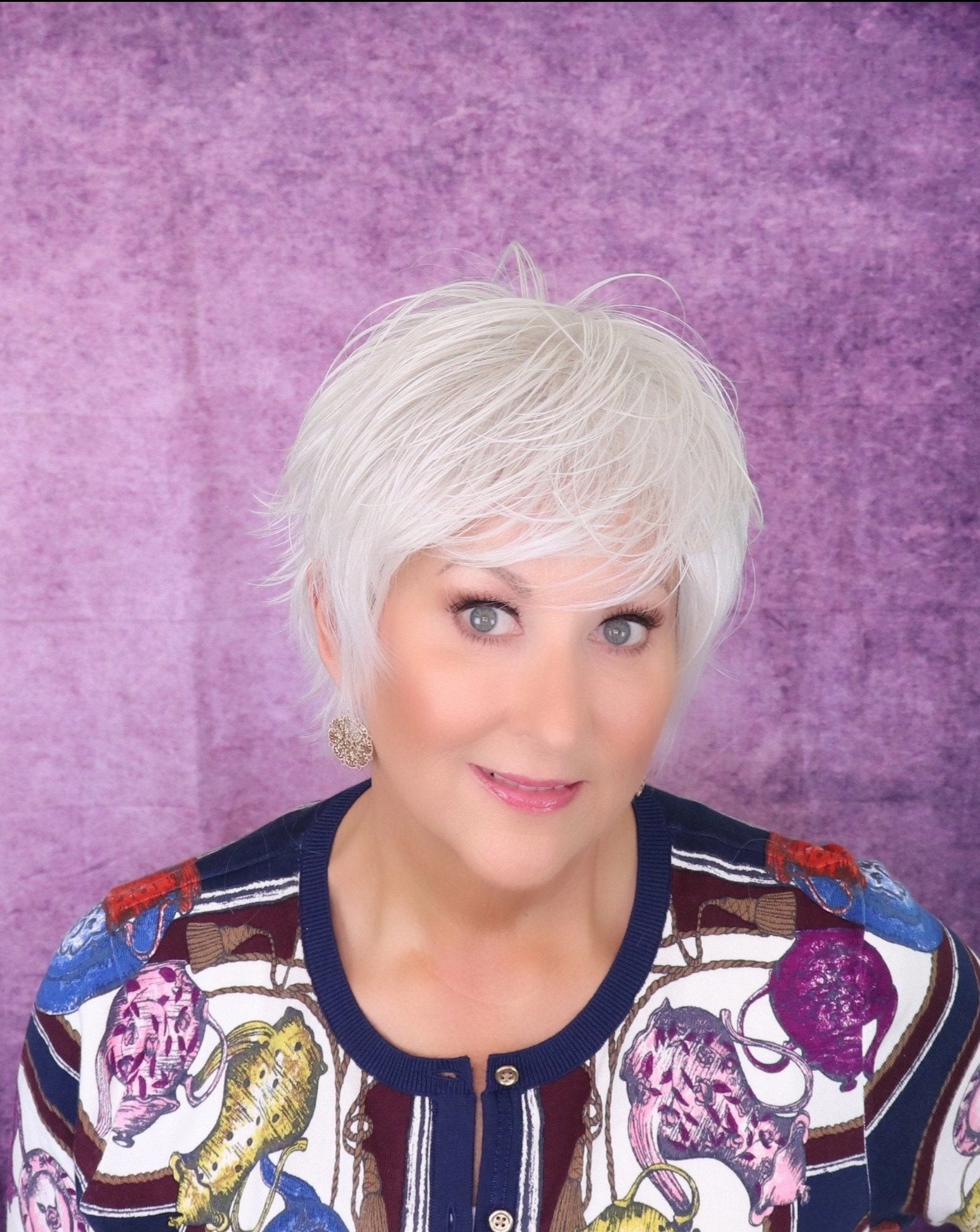 Accessories_Estetica_Wigs Flame Wig by Envy | Human Hair/Heat Friendly Synthetic Blend Hair | Average Cap