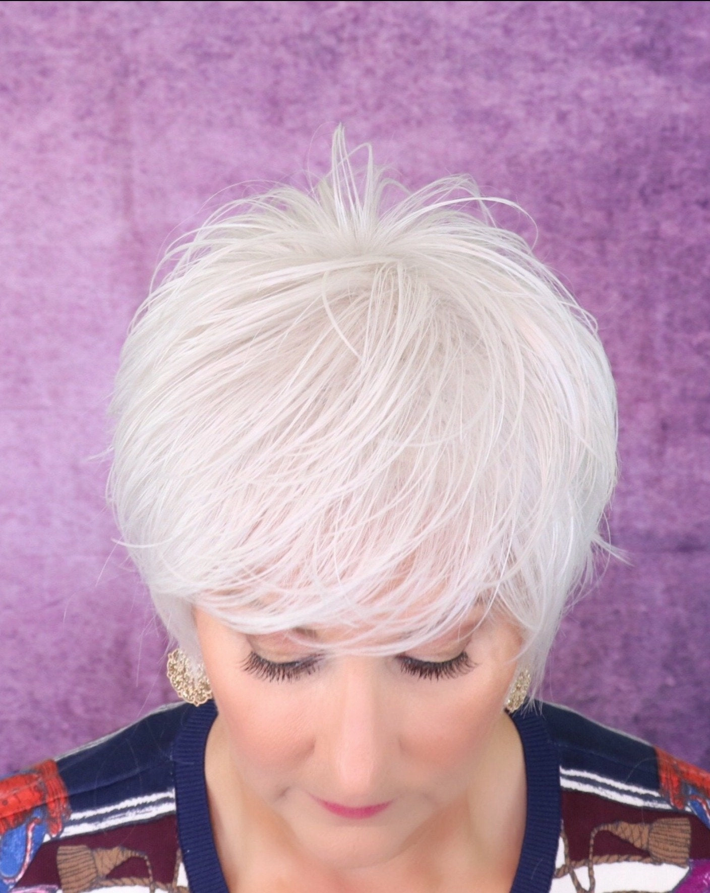 Accessories_Estetica_Wigs Flame Wig by Envy | Human Hair/Heat Friendly Synthetic Blend Hair | Average Cap