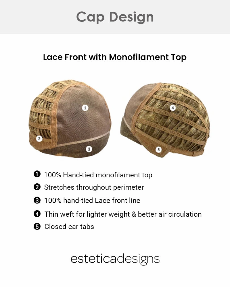Accessories_Estetica_Wigs Maxx | Lace Front & Monofilament Top Synthetic Wig by Estetica