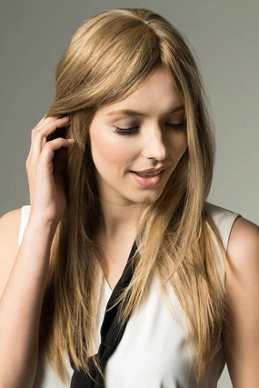 Accessories_Estetica_Wigs MONO WIGLET 12-HH Topper by Estetica | Human Hair Hair