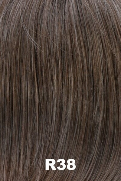 Accessories_Estetica_Wigs MONO WIGLET 36-LF Topper by Estetica | Synthetic Hair