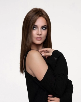 Accessories_Estetica_Wigs Veronica Wig by Envy | Human Hair/Heat Friendly Synthetic Blend Hair | Average Cap