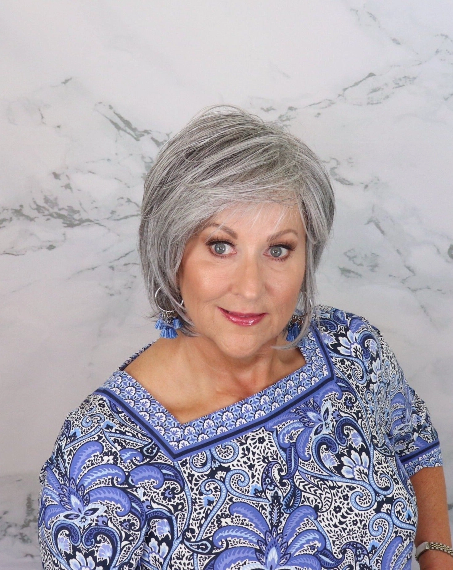 Accessories_Estetica_Wigs Whitney Wig by Envy | Human Hair/Heat Friendly Synthetic Blend Hair | Average Cap