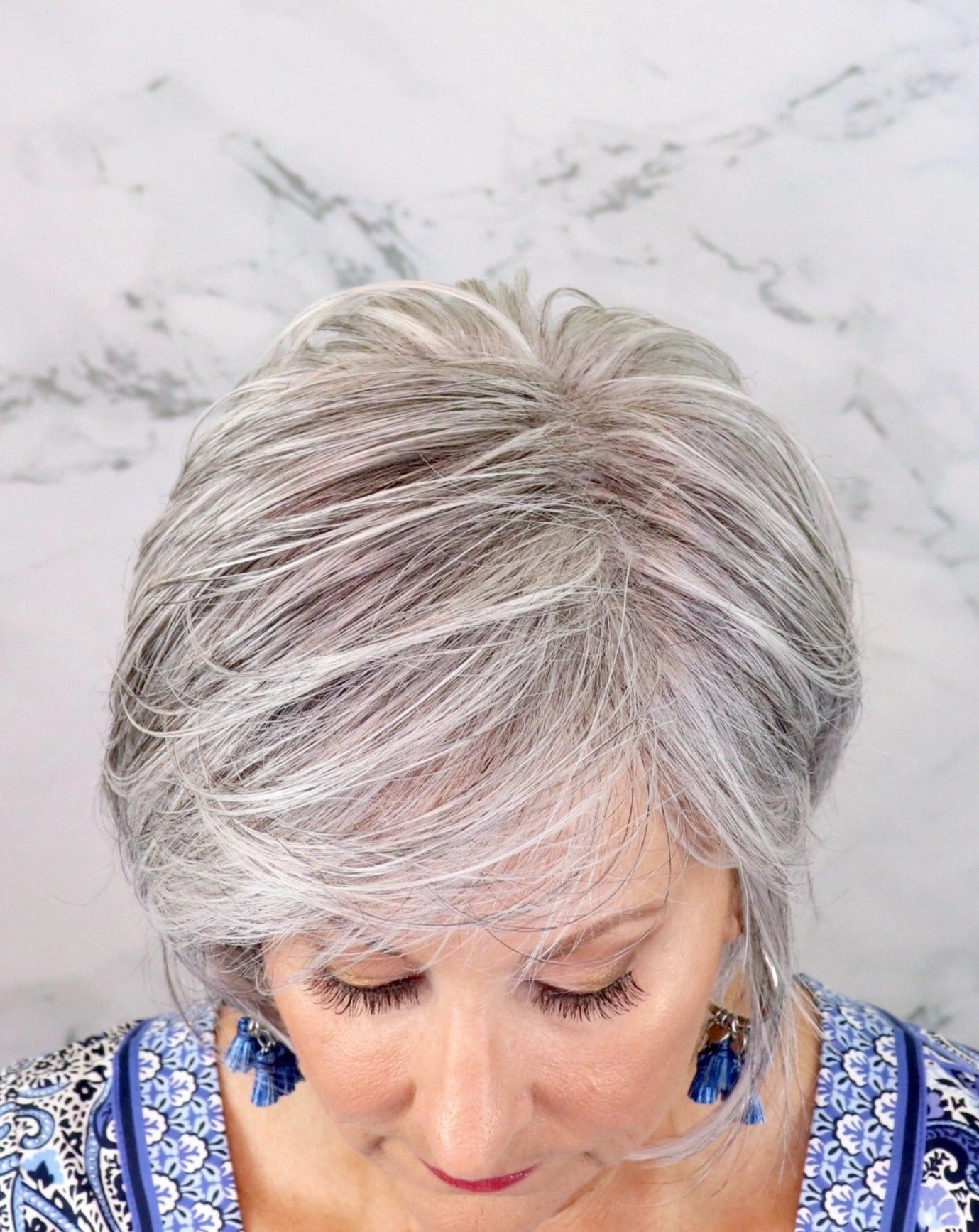Accessories_Estetica_Wigs Whitney Wig by Envy | Human Hair/Heat Friendly Synthetic Blend Hair | Average Cap
