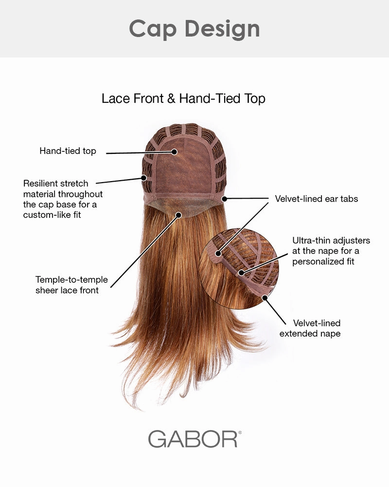 Accessories_Gabor_Wigs Falling For You | Lace Front & Monofilament Top Synthetic Wig by Gabor