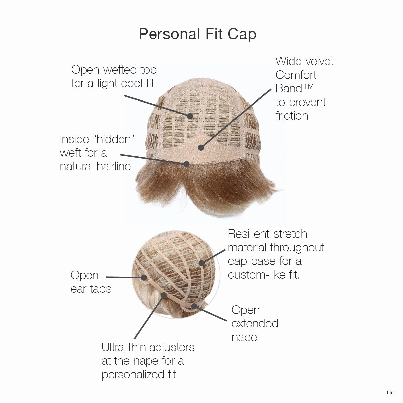 Accessories_Gabor_Wigs Flirt Petite Wig by Gabor