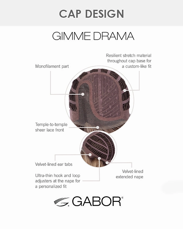 Accessories_Gabor_Wigs Gimme Drama | Lace Front & Monofilament Part Synthetic Wig by Gabor
