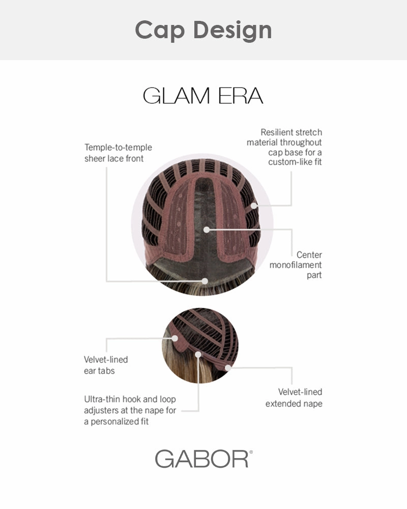 Accessories_Gabor_Wigs Glam Era | Lace Front & Monofilament Part Synthetic Wig by Gabor