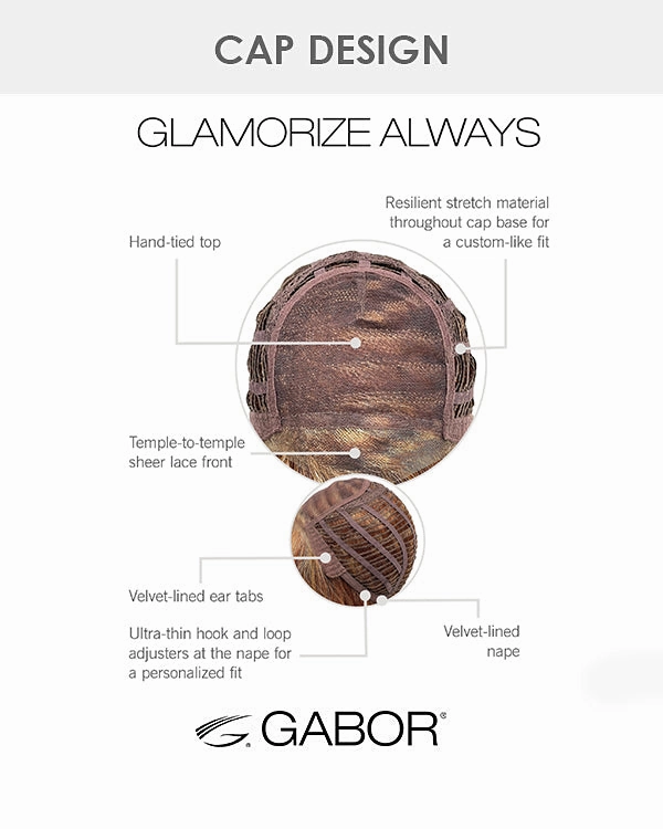 Accessories_Gabor_Wigs Glamorize Always | Lace Front & Monofilament Top Synthetic Wig by Gabor