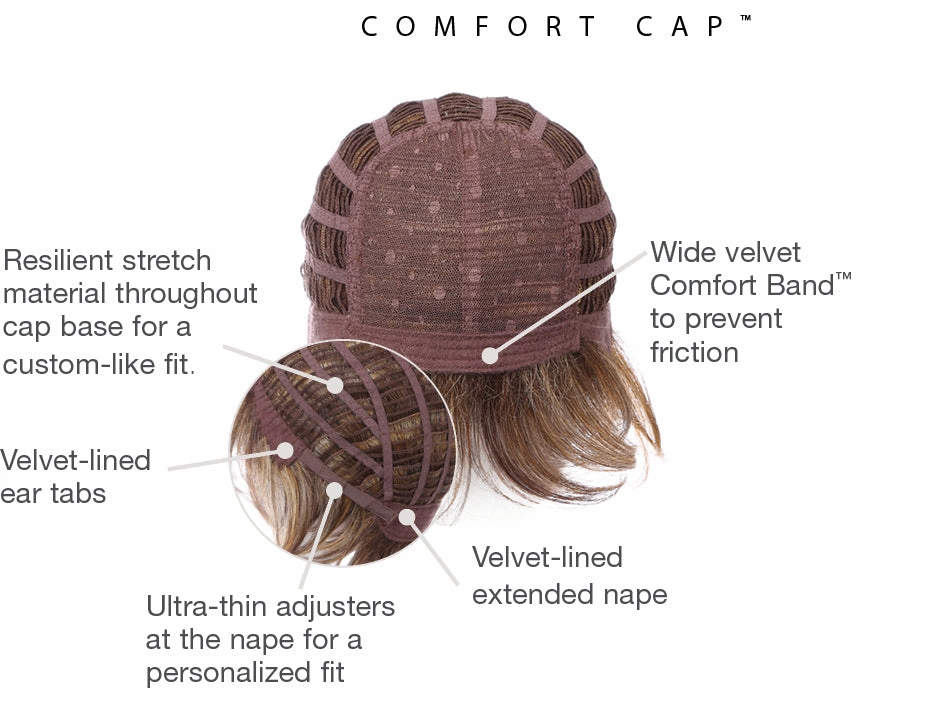 Accessories_Gabor_Wigs Gratitude Wig by Gabor | Heat Friendly Synthetic Hair | Average Cap