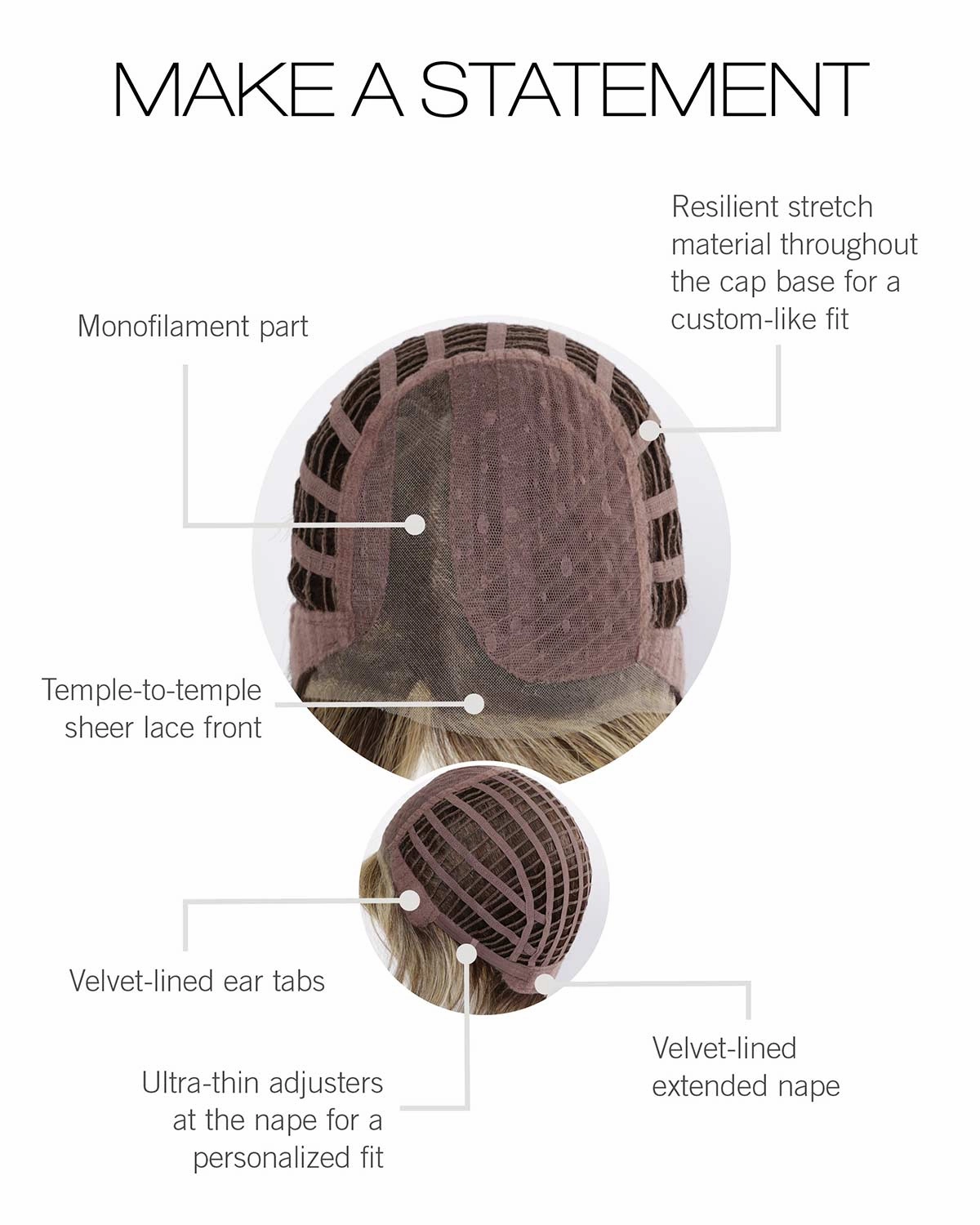 Accessories_Gabor_Wigs Make A Statement | Lace Front & Monofilament Part Synthetic Wig by Gabor