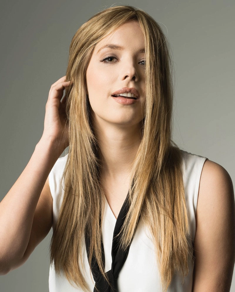 Accessories_Gabor_Wigs MONO WIGLET 12-HH Topper by Estetica | Human Hair Hair