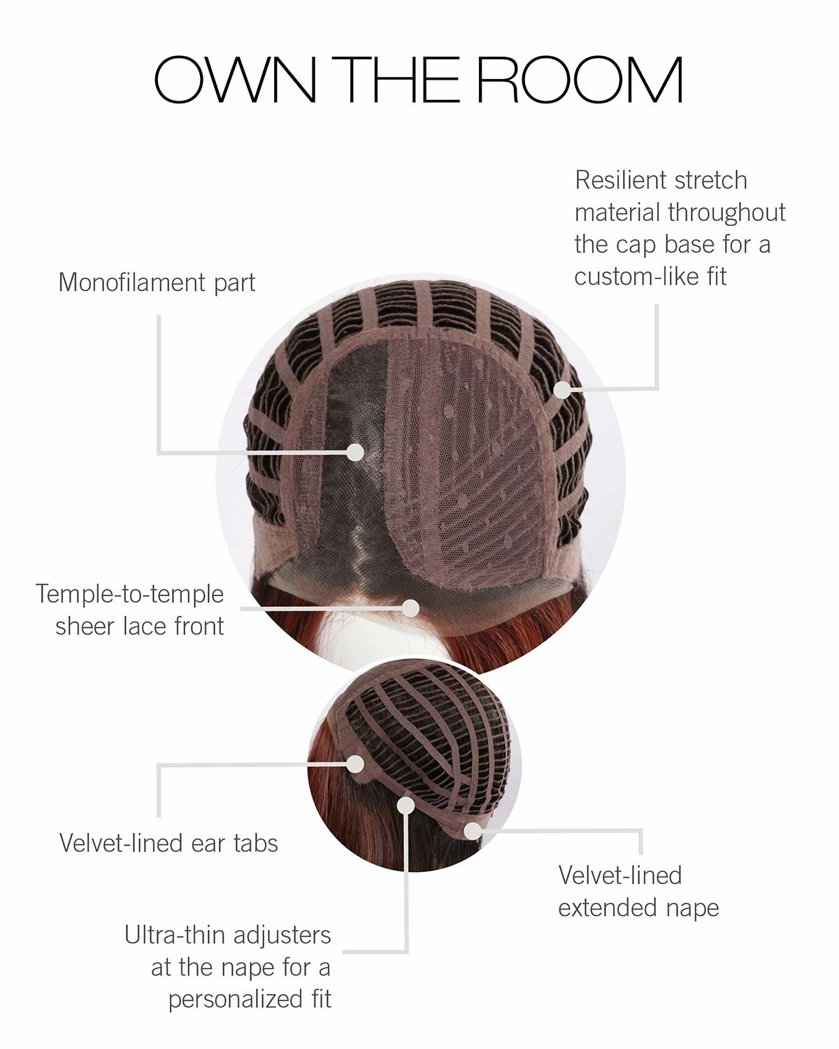 Accessories_Gabor_Wigs Own The Room | Lace Front & Monofilament Part Synthetic Wig by Gabor