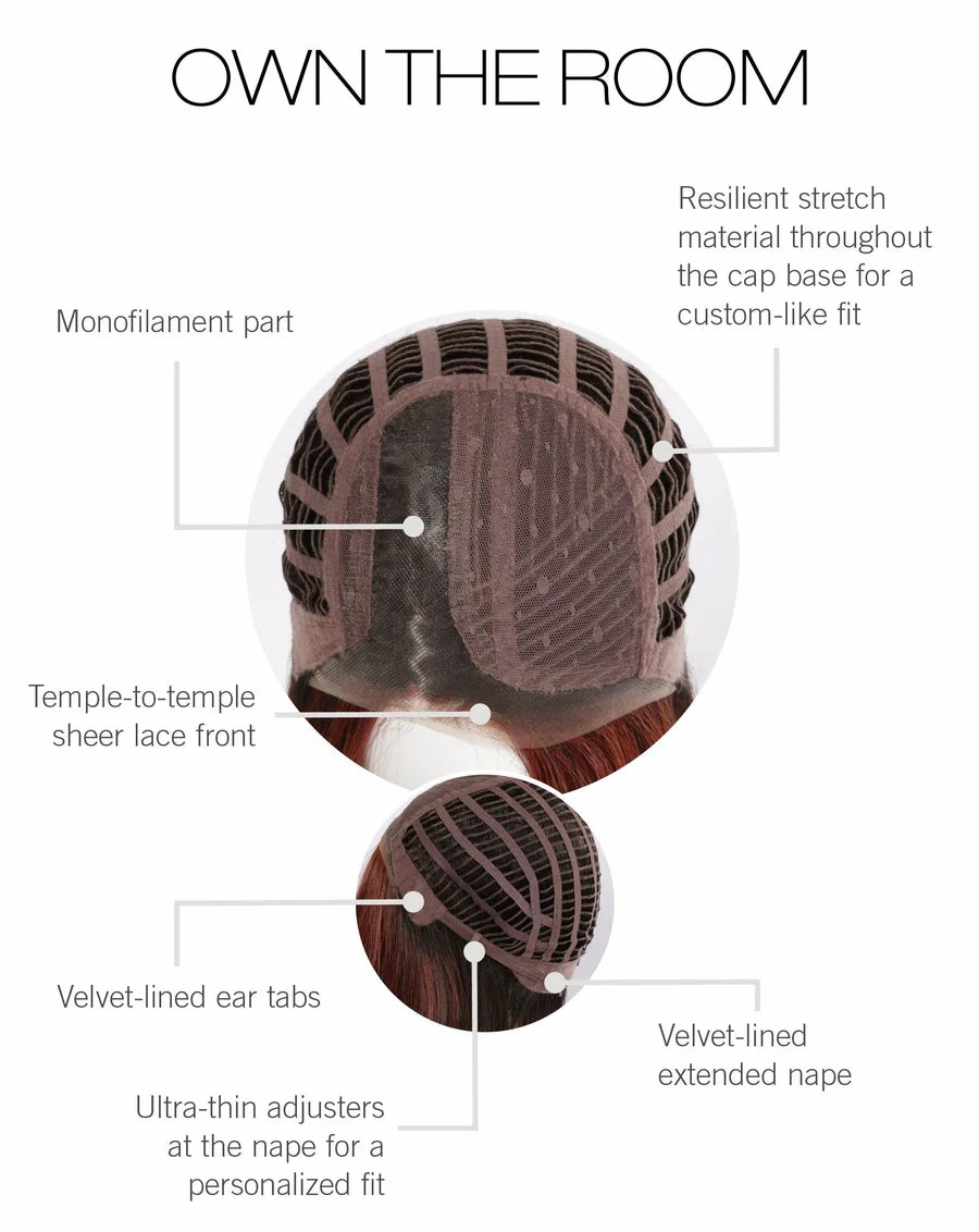 Accessories_Gabor_Wigs Own the Room Wig by Gabor | Heat Friendly Synthetic Hair | Average Cap