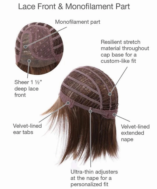 Accessories_Gabor_Wigs Premium Wig by Gabor | Synthetic Hair | Average Cap