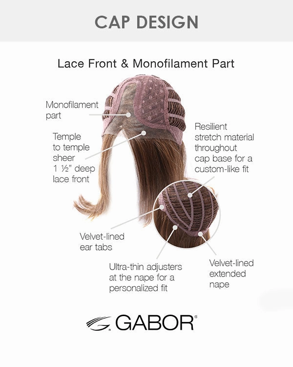 Accessories_Gabor_Wigs Simply Flawless-Petite/Average | Lace Front & Monofilament Part Synthetic Wig by Gabor