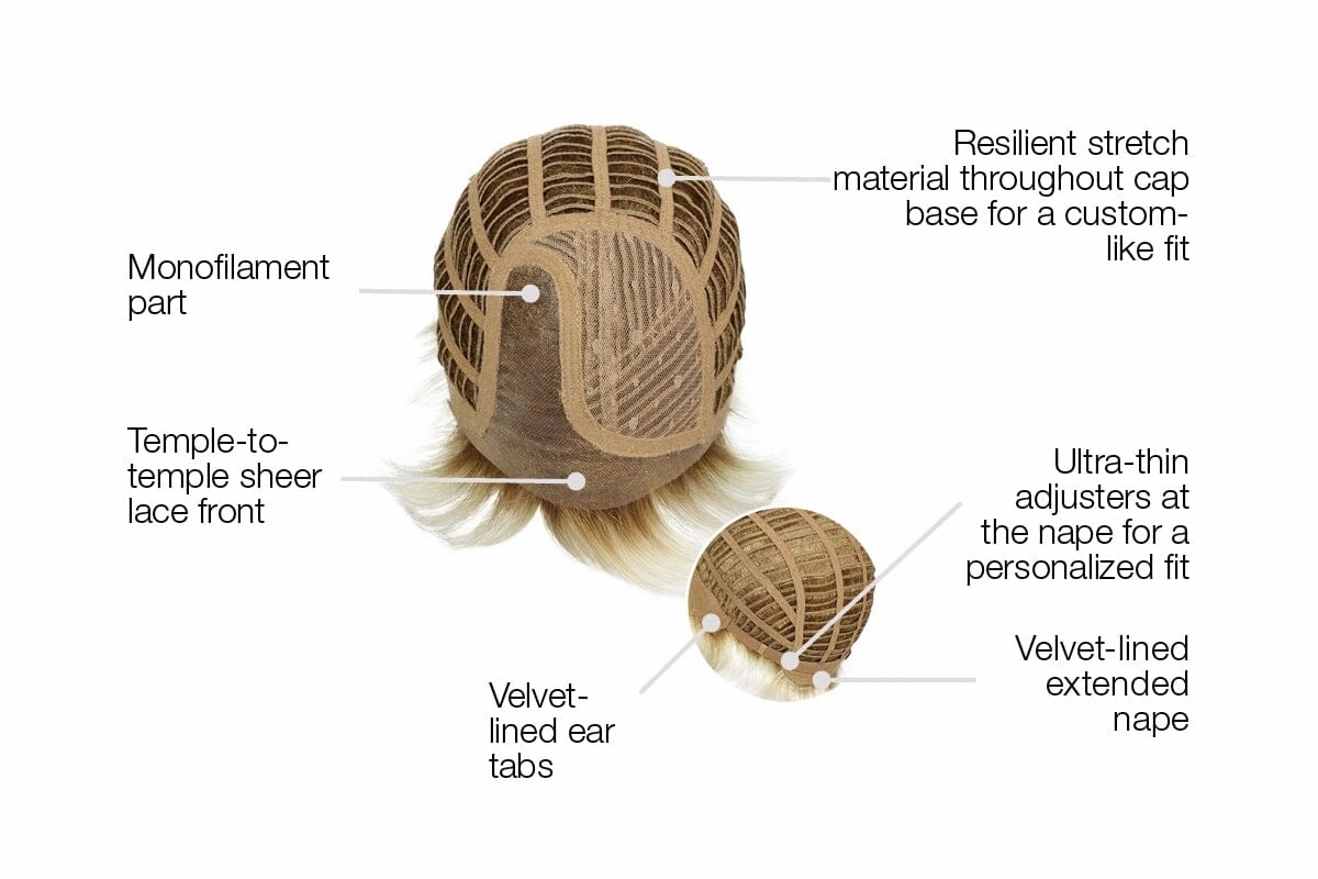 Accessories_Gabor_Wigs Stylish Flair Wig by Gabor - Discontinued | Final Sale: No refunds or exchanges