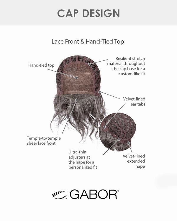 Accessories_Gabor_Wigs Sweet Talk Luxury | Lace Front & Monofilament Top Synthetic Wig by Gabor