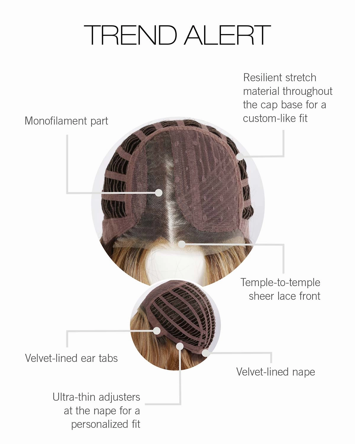 Accessories_Gabor_Wigs Trend Alert | Lace Front & Monofilament Part Synthetic Wig by Gabor