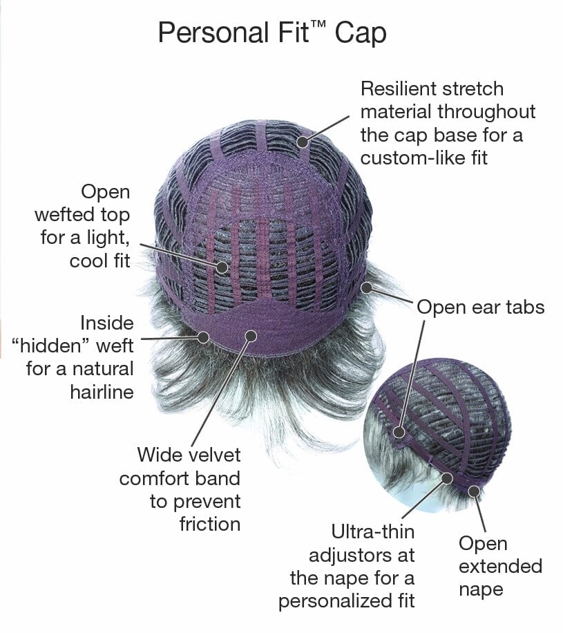 Accessories_Gabor_Wigs True Demure Synthetic Wig by Gabor (Petite/Average Cap Size)
