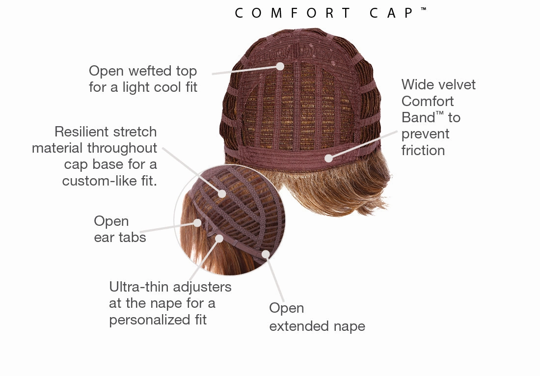 Accessories_Gabor_Wigs Virtue Wig by Gabor | Heat Friendly Synthetic Hair | Average Cap