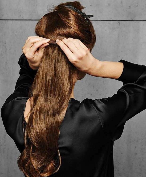 Accessories_Hairdo_Wigs 18" 3Pc Wavy Extension Kit Hairpiece by Hairdo | Synthetic (Mono Top)