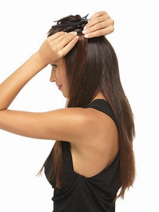 Accessories_Hairdo_Wigs 18" 8pc Wavy Extension Kit Hairpiece by Hairdo | Heat Friendly Synthetic | Clearance Sale Open Box (Unworn - Like New)