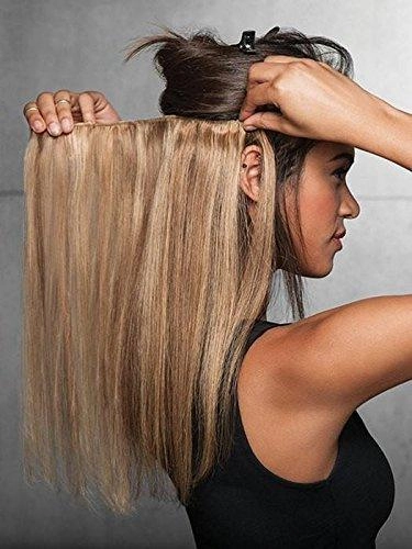 Accessories_Hairdo_Wigs 18" Human Hair Clip-In Highlight Extension Hairpiece by Hairdo | Human Hair | Clearance Sale Open Box (Unworn - Like New)