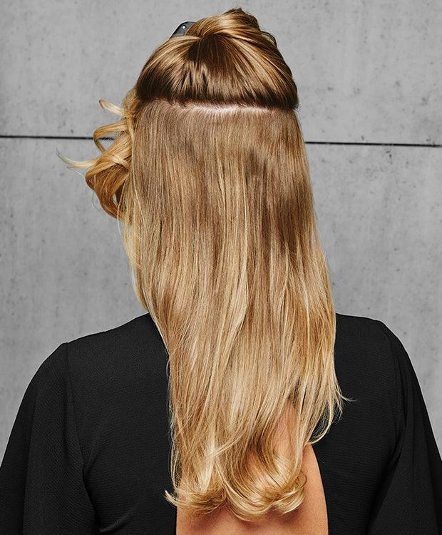 Accessories_Hairdo_Wigs 22" 4Pc Wavy Fineline Extension Kit Hairpiece by Hairdo | Synthetic (Mono Top) | Clearance Sale Open Box (Unworn - Like New)