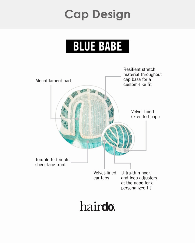Accessories_Hairdo_Wigs Blue Babe | Lace Front & Monofilament Part Synthetic Wig by Hairdo