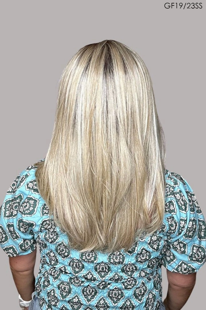 Accessories_Hairdo_Wigs Front Cover Wig by Gabor | Heat Friendly Synthetic Hair | Average Cap