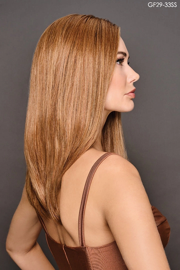 Accessories_Hairdo_Wigs Front Cover Wig by Gabor | Heat Friendly Synthetic Hair | Average Cap