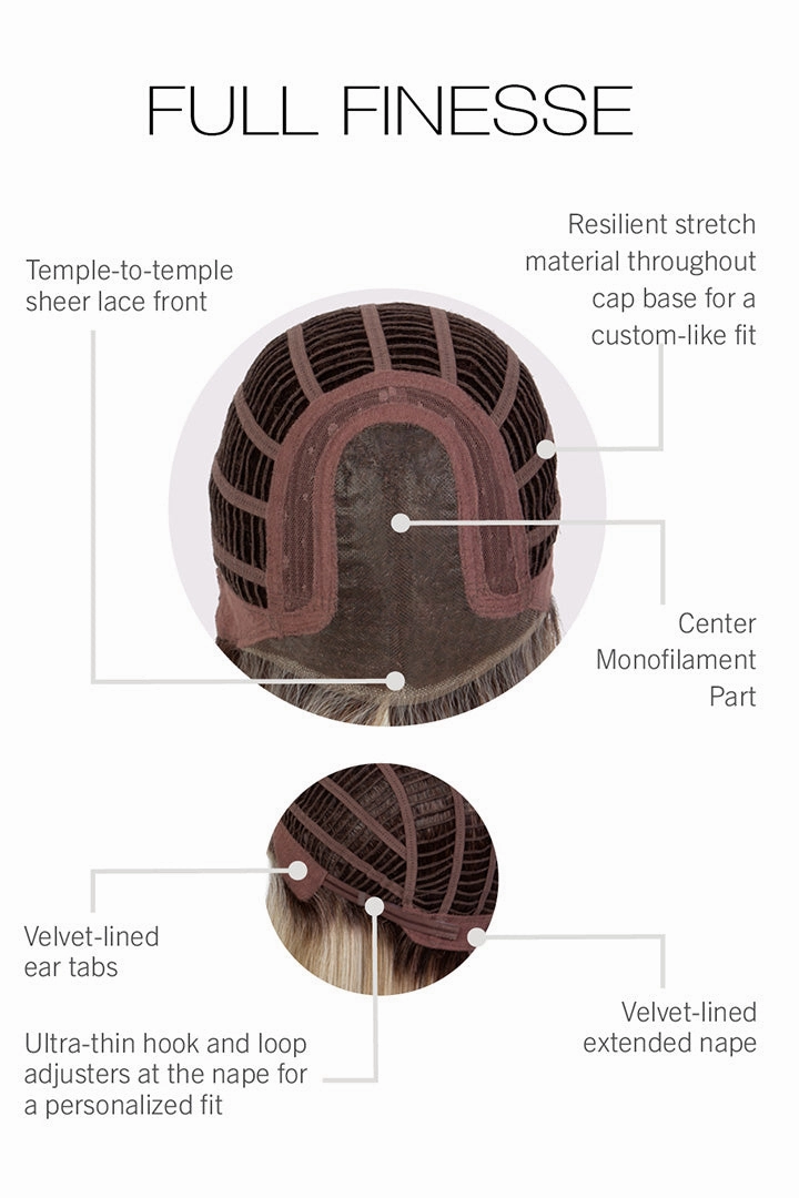 Accessories_Hairdo_Wigs Full Finesse Wig by Gabor | Heat Friendly Synthetic Hair | Average Cap