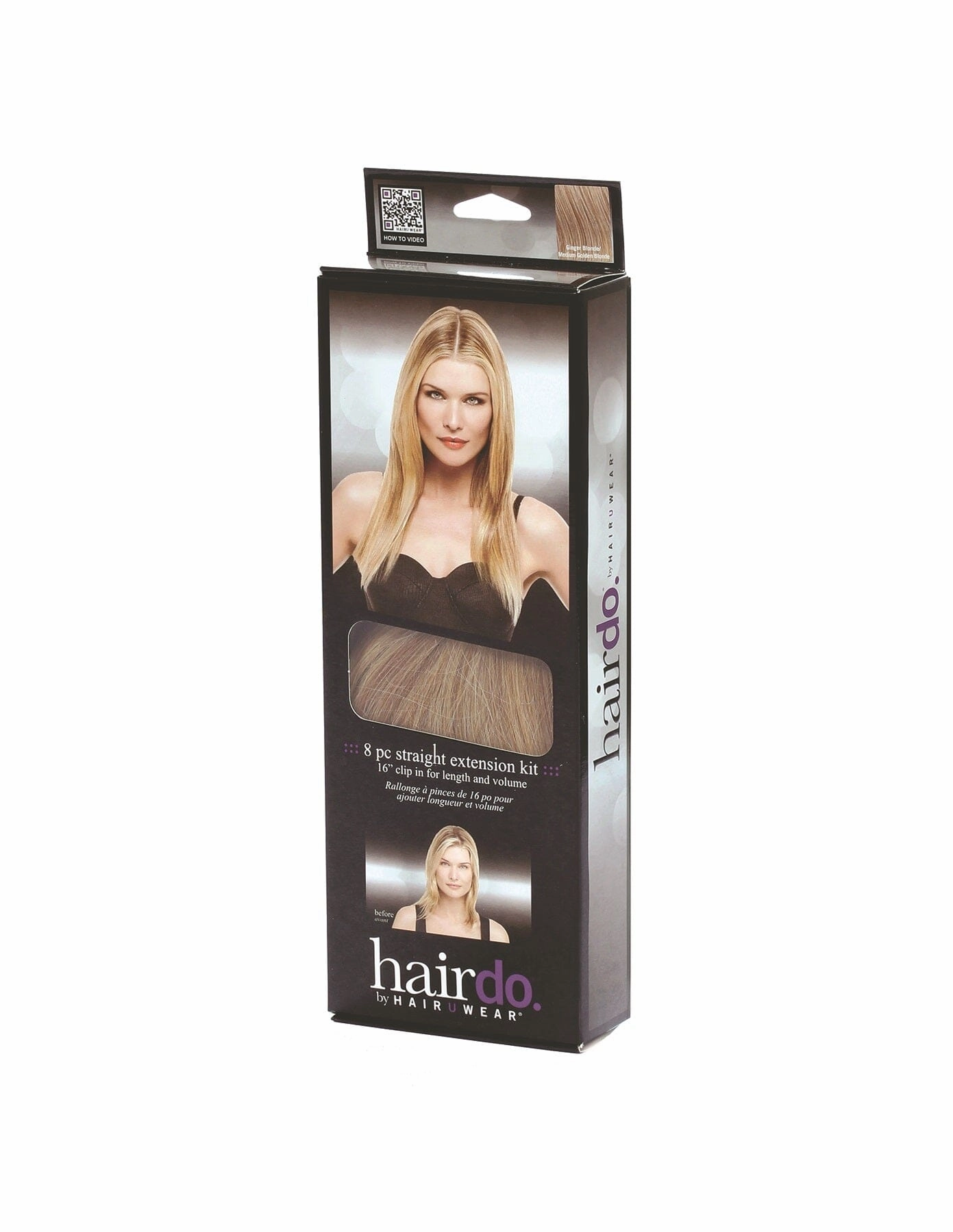 Accessories_Hairdo_Wigs Hairdo 16" 8 pc Straight Extensions Kit - Final Sale - Not Returnable for Return or Exchange