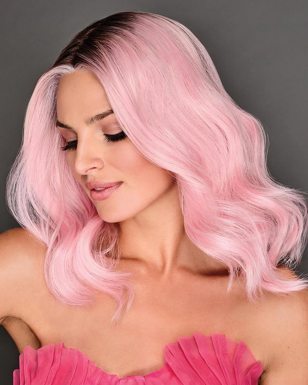 Accessories_Hairdo_Wigs How Pink It Is | Lace Front & Monofilament Part Synthetic Wig by Hairdo