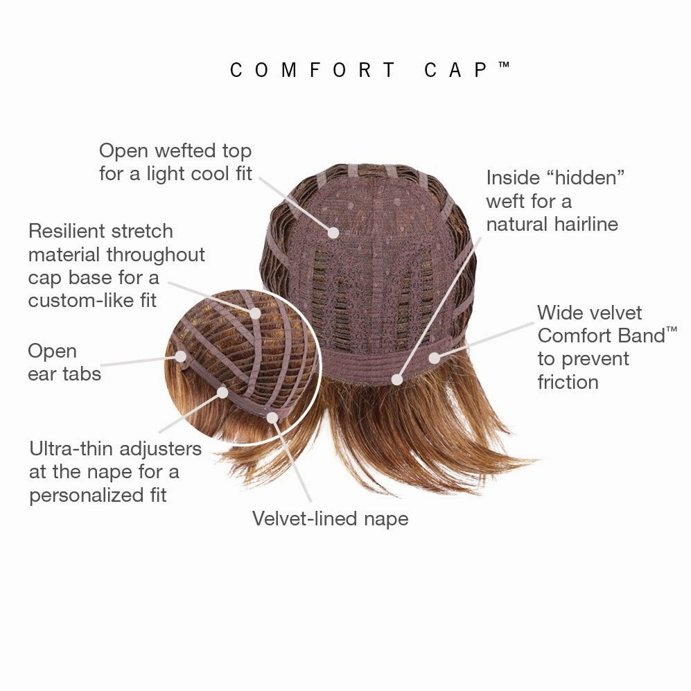 Accessories_Hairdo_Wigs Joy Wig by Gabor | Heat Friendly Synthetic Hair | Average Cap