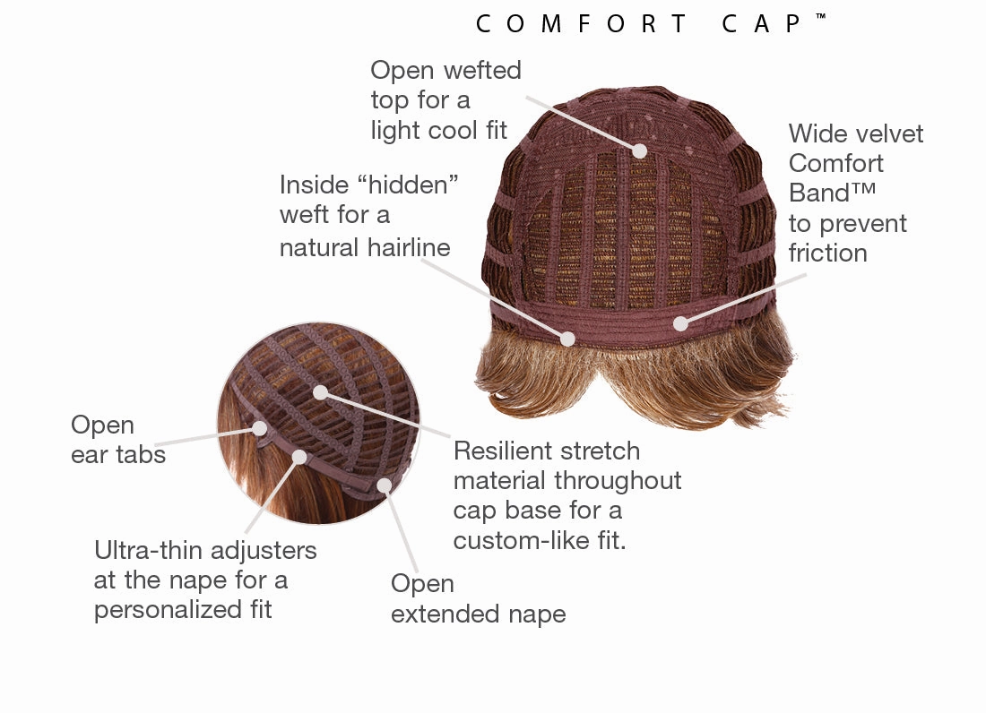 Accessories_Hairdo_Wigs Love Wig by Gabor | Heat Friendly Synthetic Hair | Average Cap