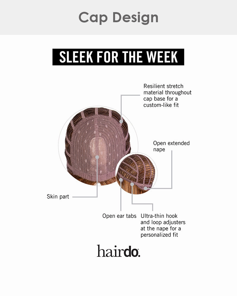 Accessories_Hairdo_Wigs Sleek For The Week | Skin Part Synthetic Wig by Hairdo