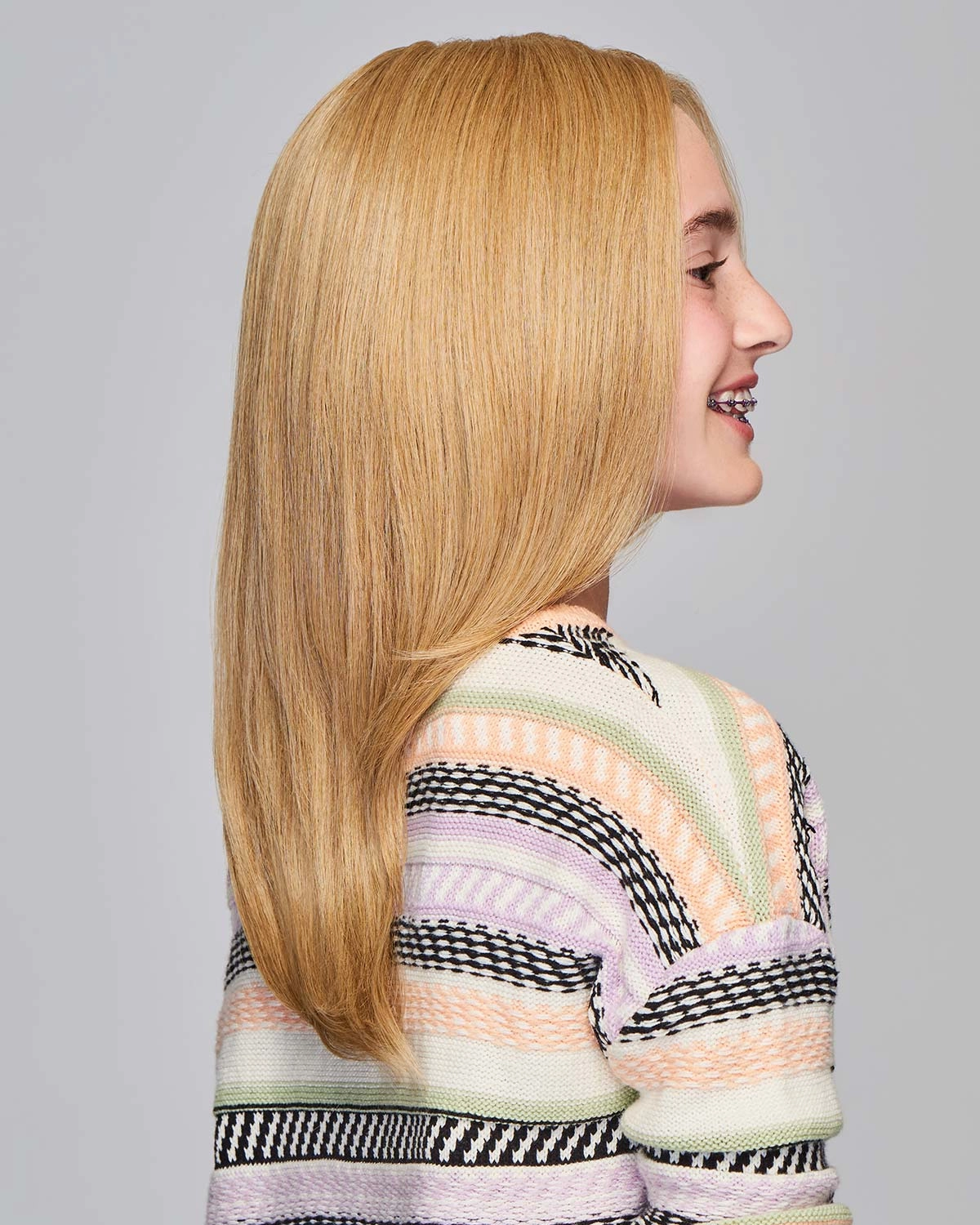 Accessories_Hairdo_Wigs Straight A Style-Ultra Petite | Kids Lace Front & Monofilament Part Synthetic Wig by Hairdo