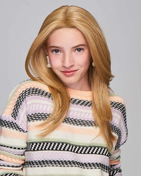 Accessories_Hairdo_Wigs Straight A Style-Ultra Petite | Kids Lace Front & Monofilament Part Synthetic Wig by Hairdo