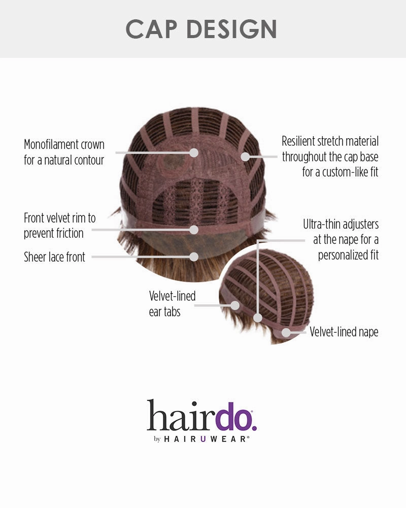 Accessories_Hairdo_Wigs Super Mane-Ultra Petite | Kids Lace Front & Monofilament Part Synthetic Wig by Hairdo